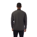Grey - Back - Hugo Boss Mens Crew Neck Golf Sweatshirt