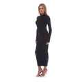 Black-White - Lifestyle - Heron Preston Womens-Ladies Embroidered Dress