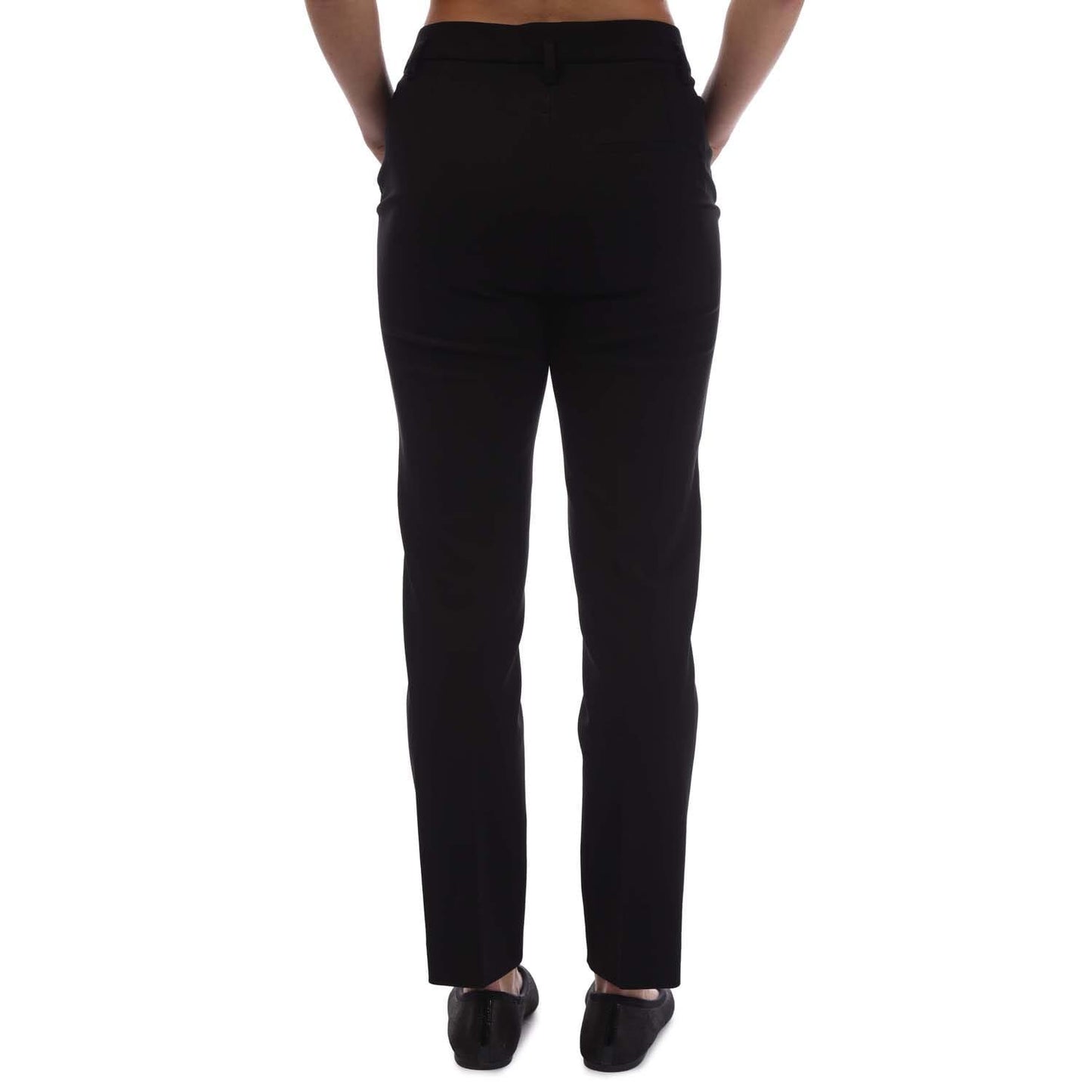 Black - Back - Boss Womens-Ladies C_Terasy Trousers