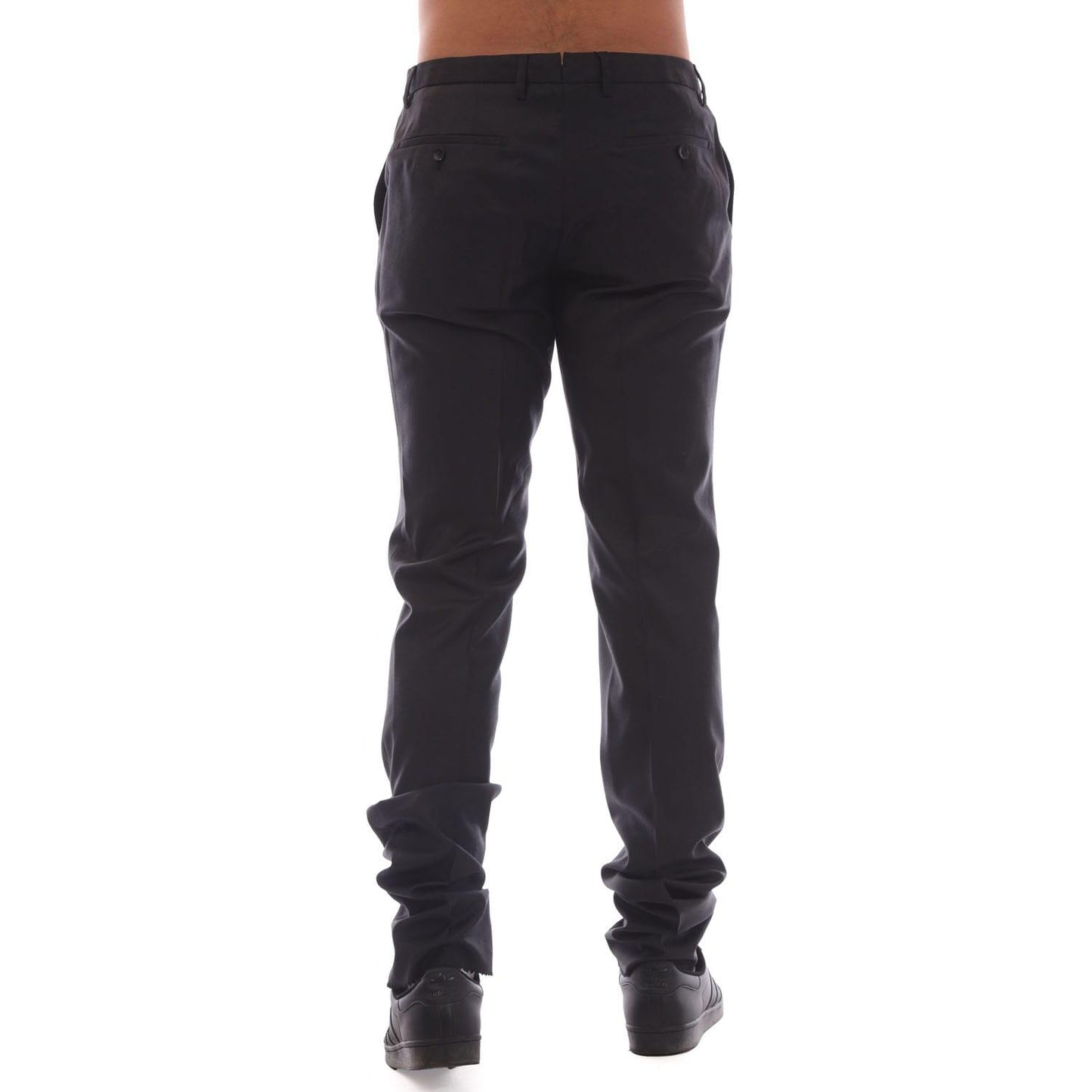 Grey - Back - Boss Mens T-Wain1 Trousers