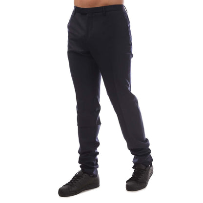 Navy - Side - Boss Mens T-Wain1 Trousers