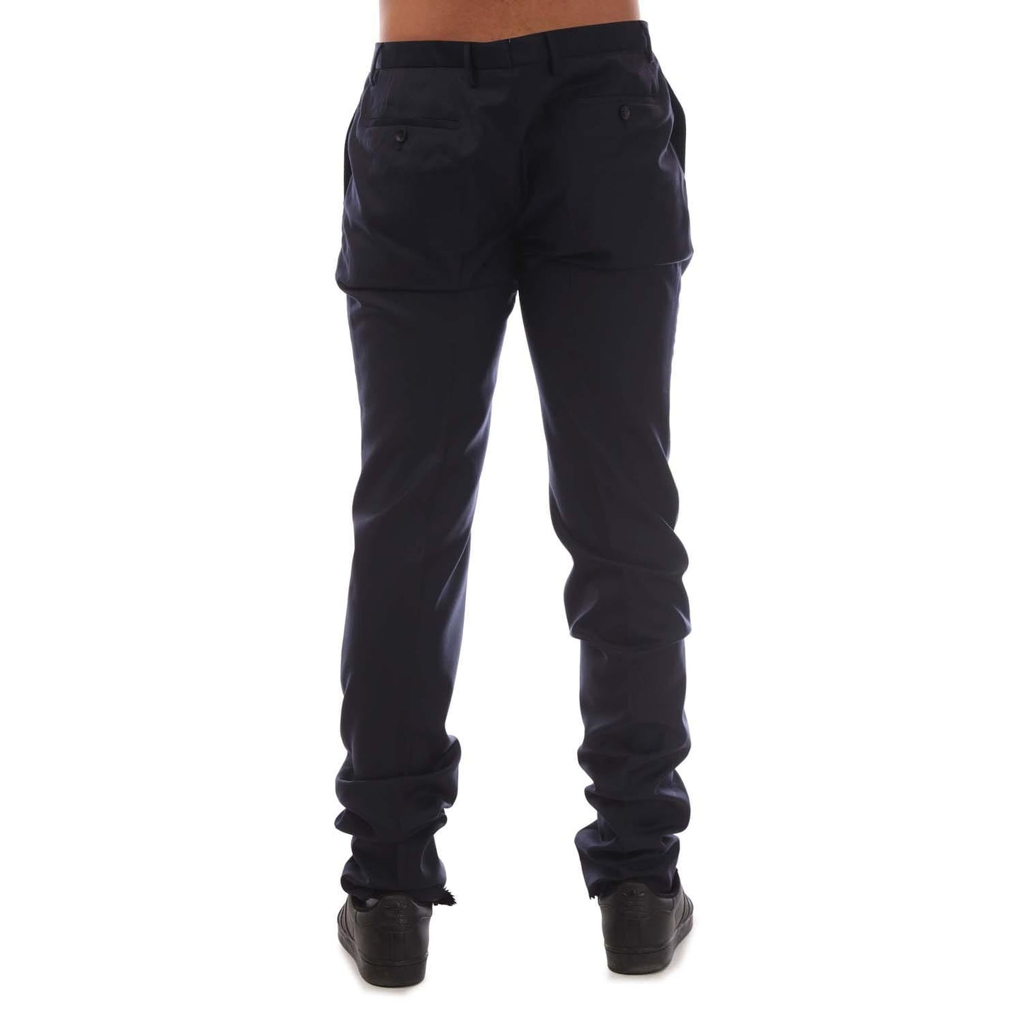Navy - Back - Boss Mens T-Wain1 Trousers