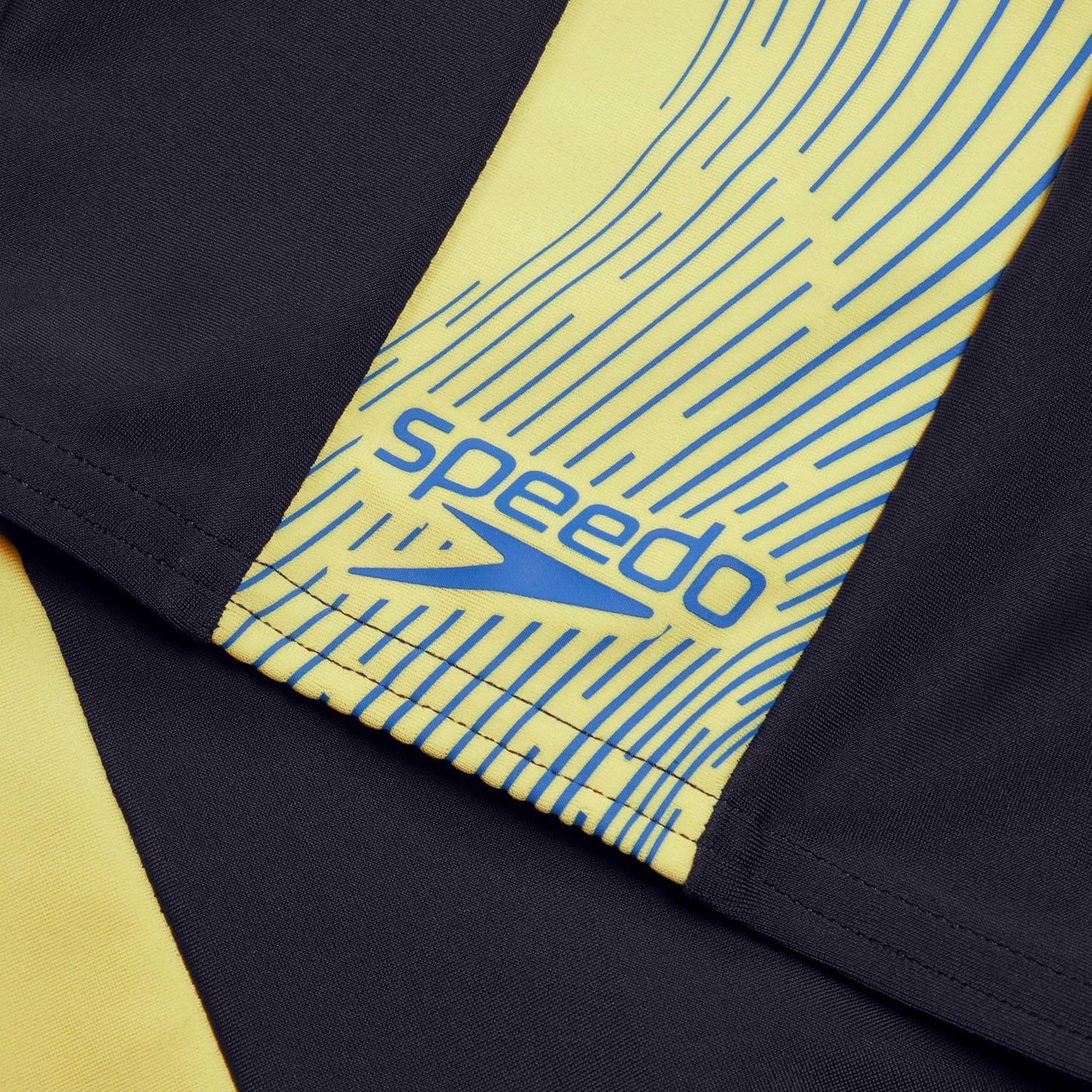 Navy - Side - Speedo Mens Dive Jammer Shorts