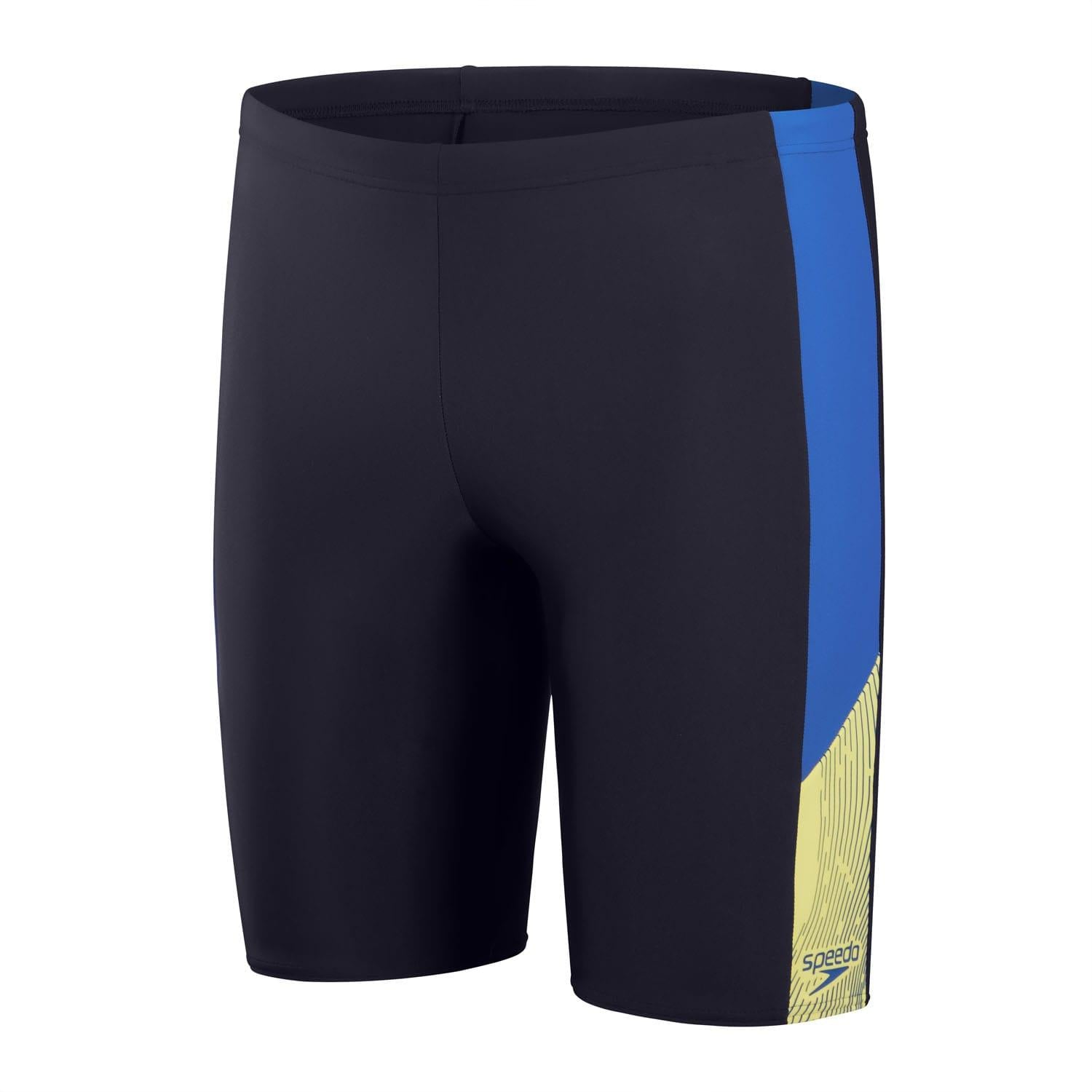 Navy - Front - Speedo Mens Dive Jammer Shorts