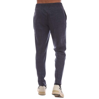 Navy - Back - Boss Mens T-Gee Trousers