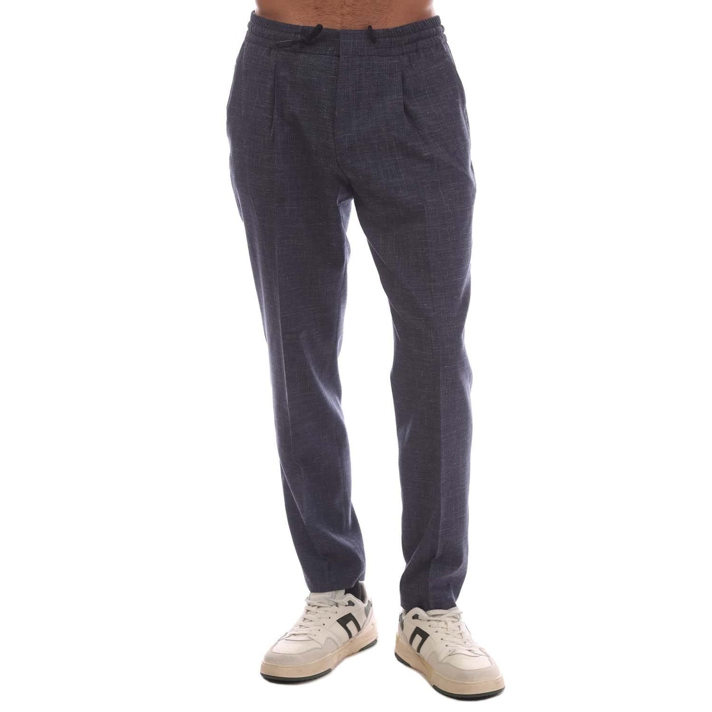 Navy - Front - Boss Mens T-Gee Trousers