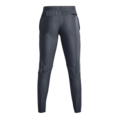 Grey - Back - Under Armour Mens Vanish Tracksuit Bottoms