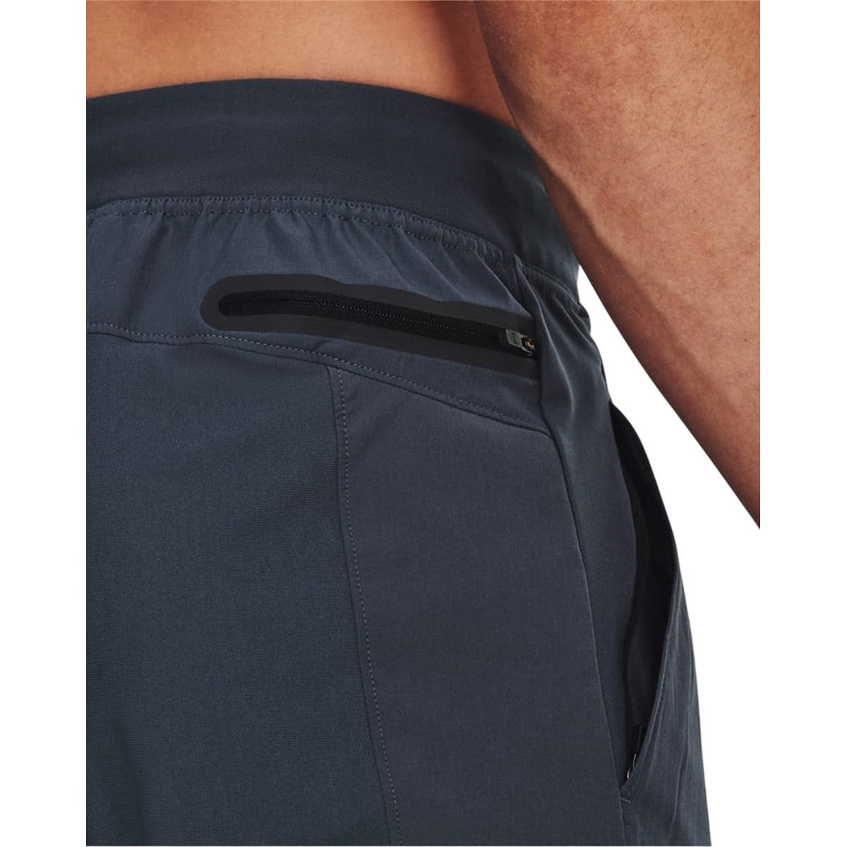 Grey - Side - Under Armour Mens Vanish Tracksuit Bottoms