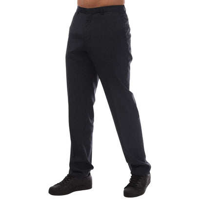 Dark Blue - Side - Hugo Mens Simmons202 Trousers