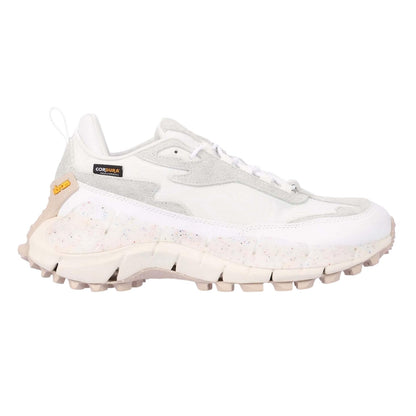 White - Side - Reebok Mens Zig Kinetica 2.5 Edge Suede Trainers