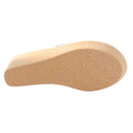 Cream - Pack Shot - Rocket Dog Womens-Ladies Diver Wedge Sandals