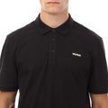 Black - Side - Hugo Mens Donos222 Polo Shirt