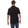Black - Back - Hugo Mens Donos222 Polo Shirt