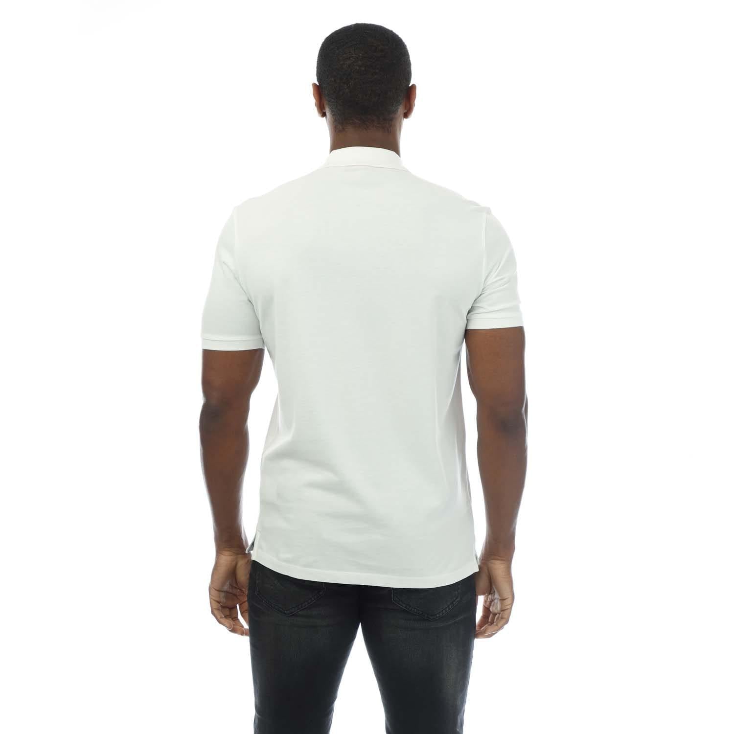 Natural - Back - Hugo Mens Donos222 Polo Shirt