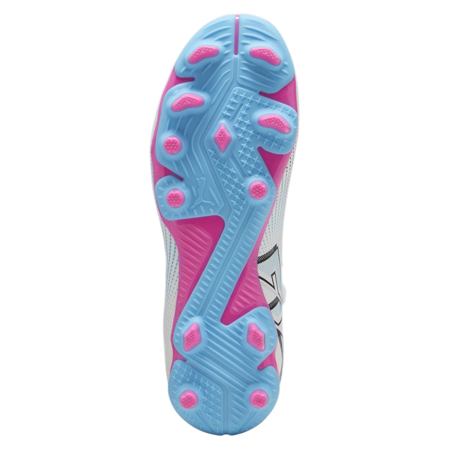 White - Close up - Puma Childrens-Kids Future 7 Match Firm Ground Football Boots
