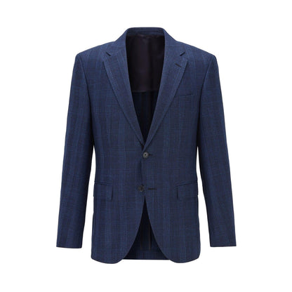 Dark Blue - Front - Boss Mens Jestor4 Blazer