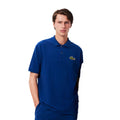 Blue - Lifestyle - Lacoste Unisex Adult L.12.12 Badge Pique Loose Fit Polo Shirt