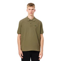Khaki Green - Lifestyle - Lacoste Unisex Adult L.12.12 Badge Pique Loose Fit Polo Shirt