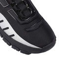 Black-White - Close up - Lavair Mens Exo Trainers
