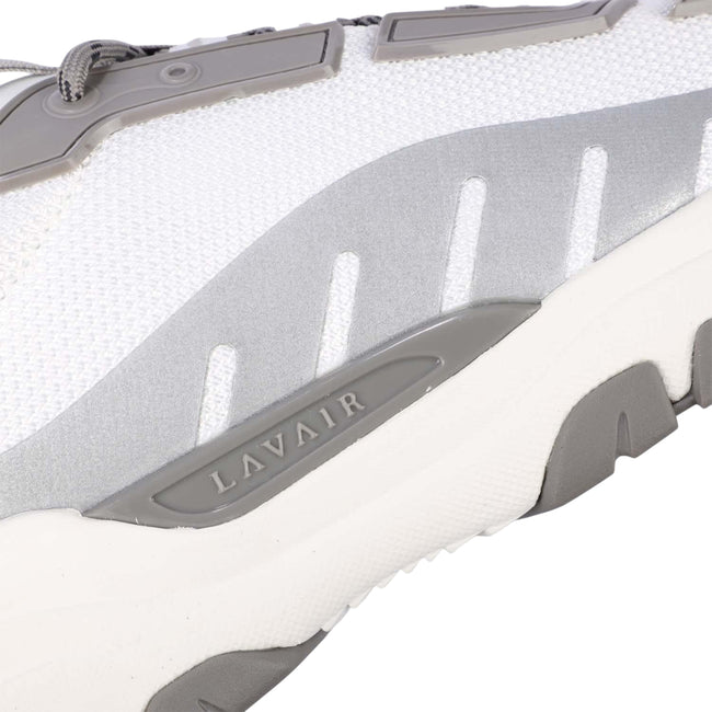 White-White - Close up - Lavair Mens Exo Trainers