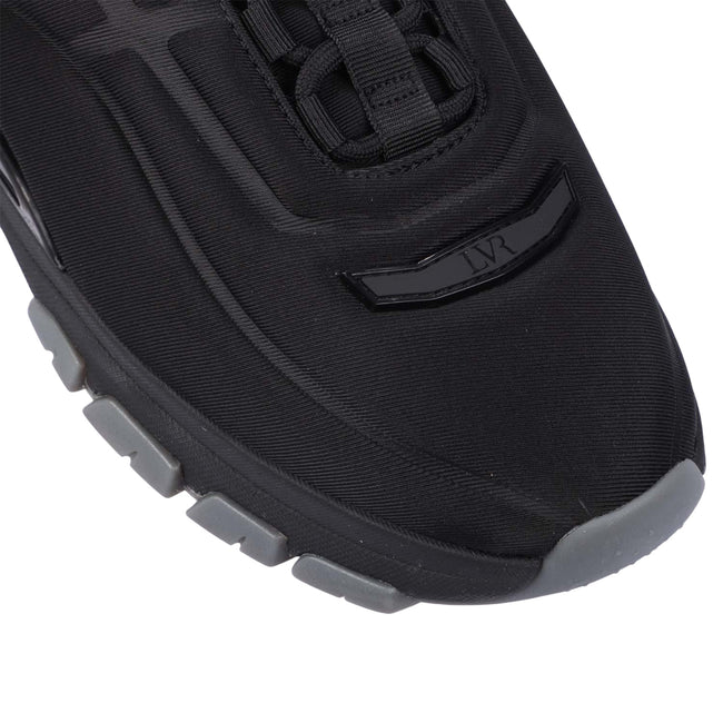 Black - Close up - Lavair Mens Exo Trainers