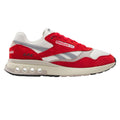 Red-White - Side - Reebok Unisex Adult ERS World Leather Trainers