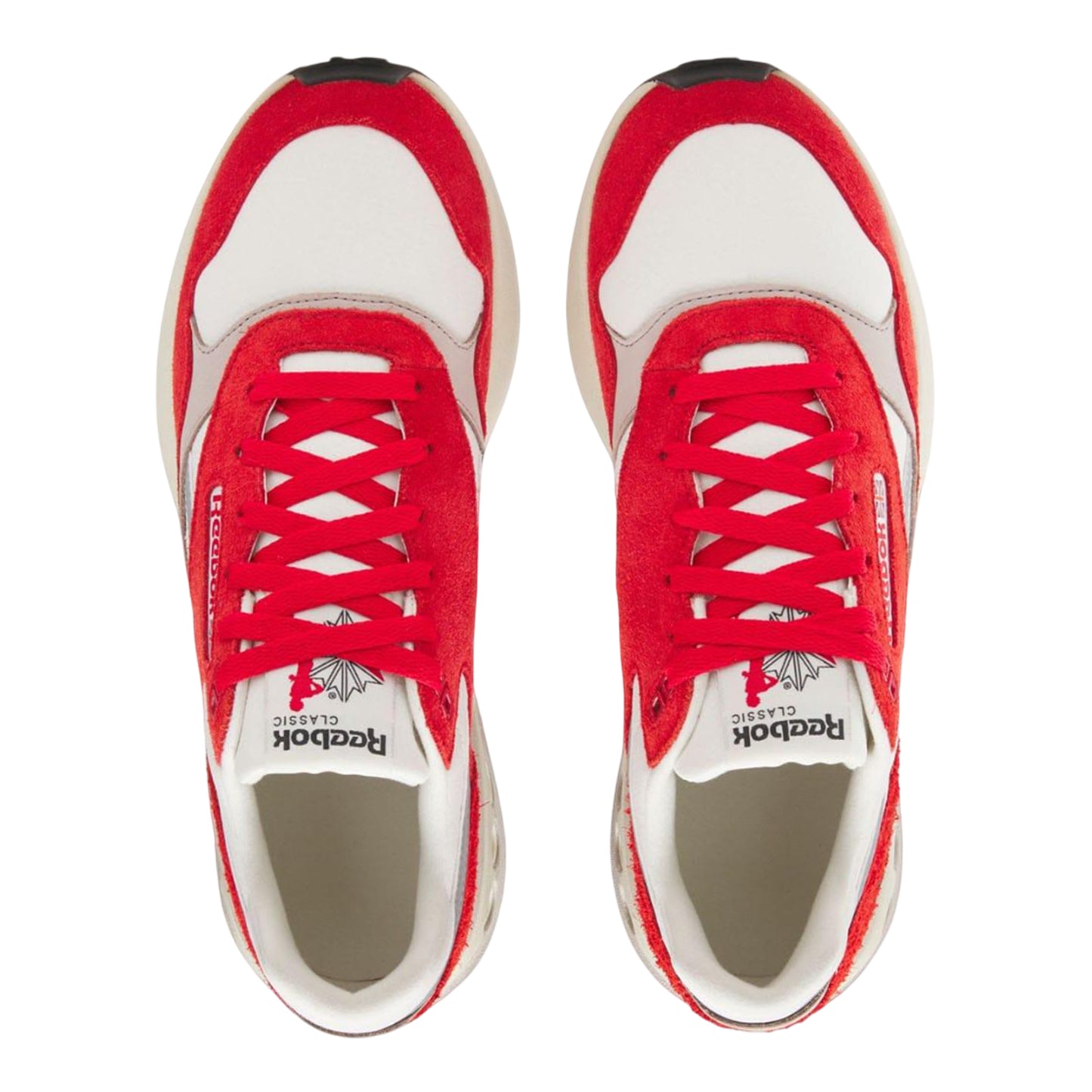 Red-White - Lifestyle - Reebok Unisex Adult ERS World Leather Trainers