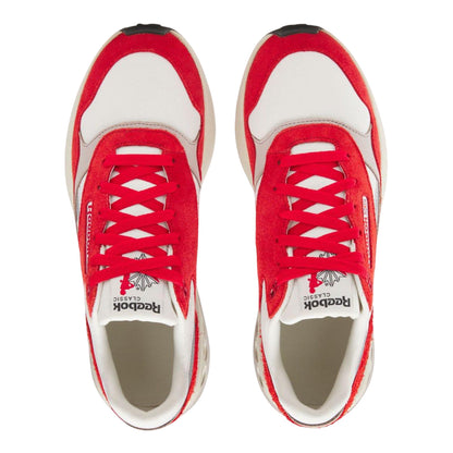Red-White - Lifestyle - Reebok Unisex Adult ERS World Leather Trainers