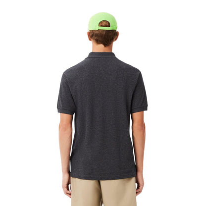 Black - Back - Lacoste Mens L.12.12 Petit Pique Classic Polo Shirt