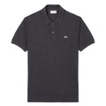 Black - Front - Lacoste Mens L.12.12 Petit Pique Classic Polo Shirt