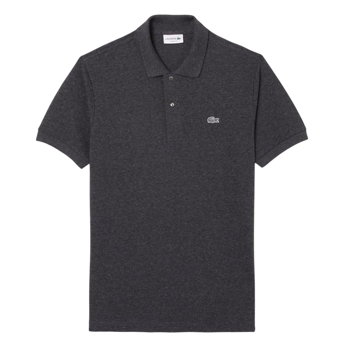 Black - Front - Lacoste Mens L.12.12 Petit Pique Classic Polo Shirt