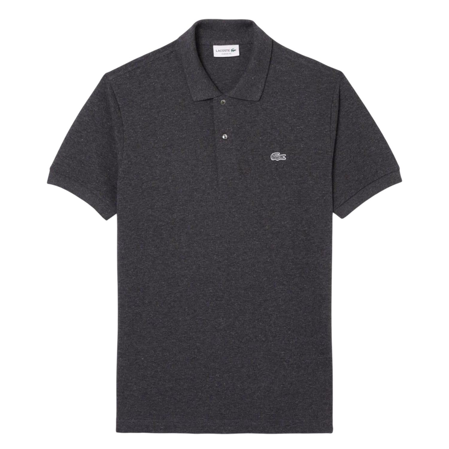 Black - Front - Lacoste Mens L.12.12 Petit Pique Classic Polo Shirt