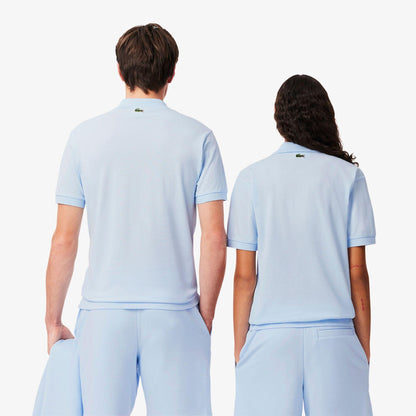 Sky Blue - Side - Lacoste Unisex Adult L.12.12 Signature Classic Polo Shirt