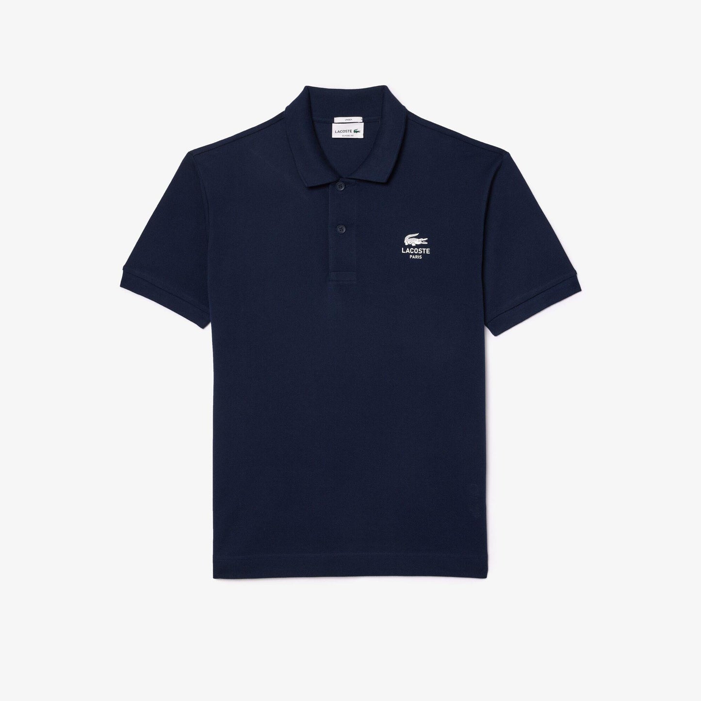 Navy Blue - Front - Lacoste Unisex Adult L.12.12 Signature Classic Polo Shirt