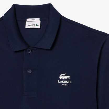Navy Blue - Back - Lacoste Unisex Adult L.12.12 Signature Classic Polo Shirt