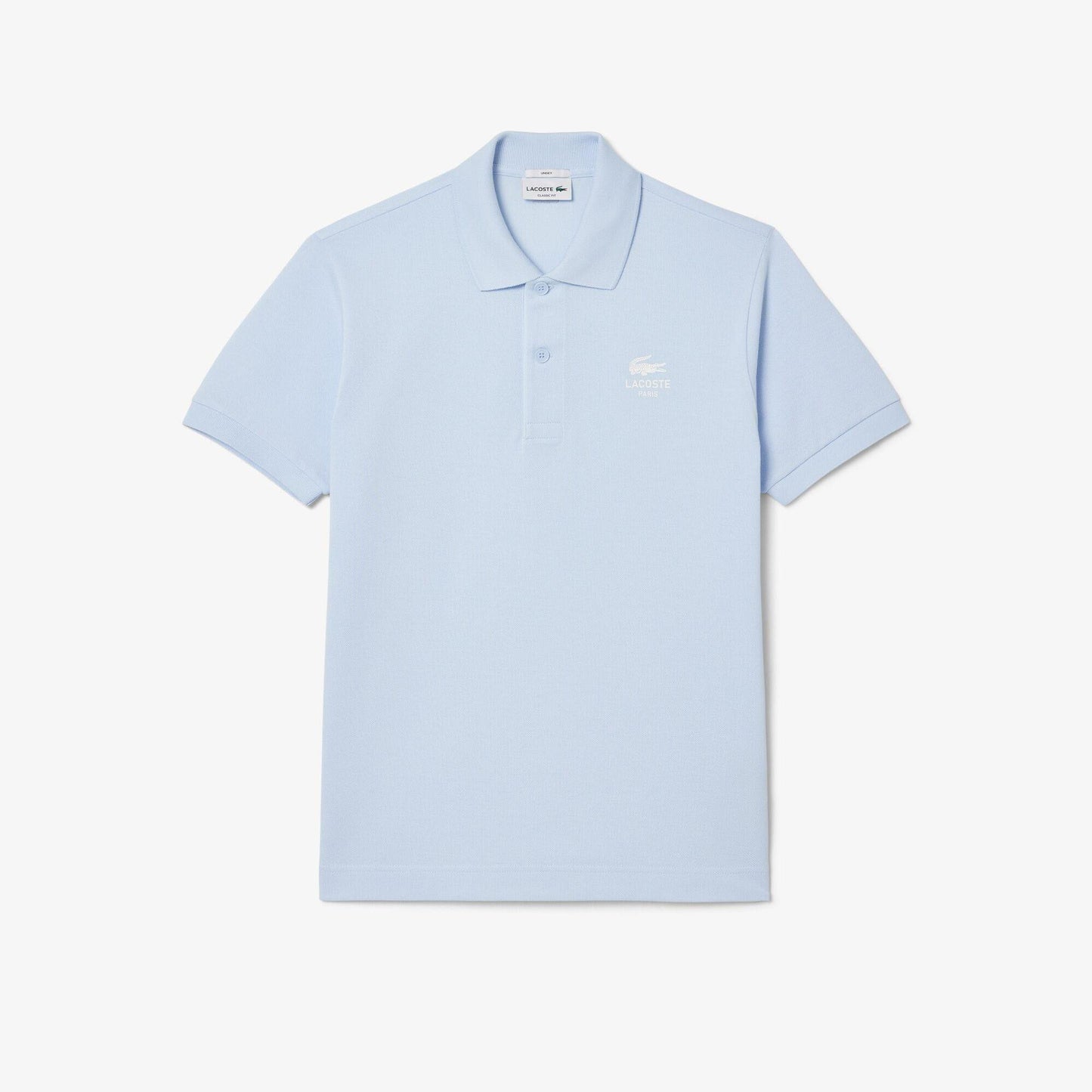 Sky Blue - Front - Lacoste Unisex Adult L.12.12 Signature Classic Polo Shirt