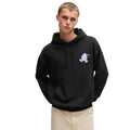 Black - Side - Hugo Unisex Adult Namiko Back Print Hoodie