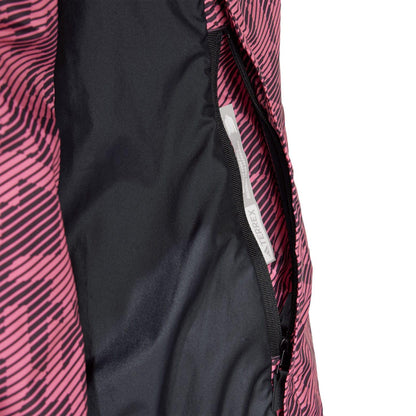 Pink-Black - Side - Adidas Womens-Ladies Terrex Trail Running Wind Jacket