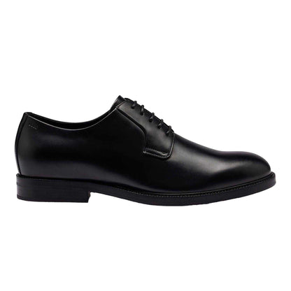 Black - Back - Boss Mens Dressletic Leather Derby Shoes