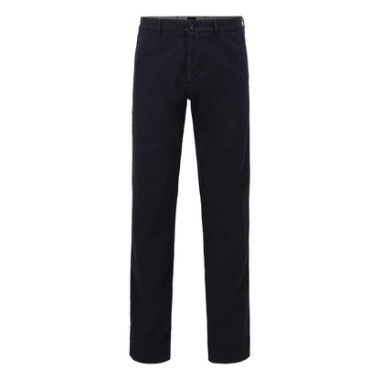 Blue - Front - Hugo Boss Mens Crigan3 Chinos