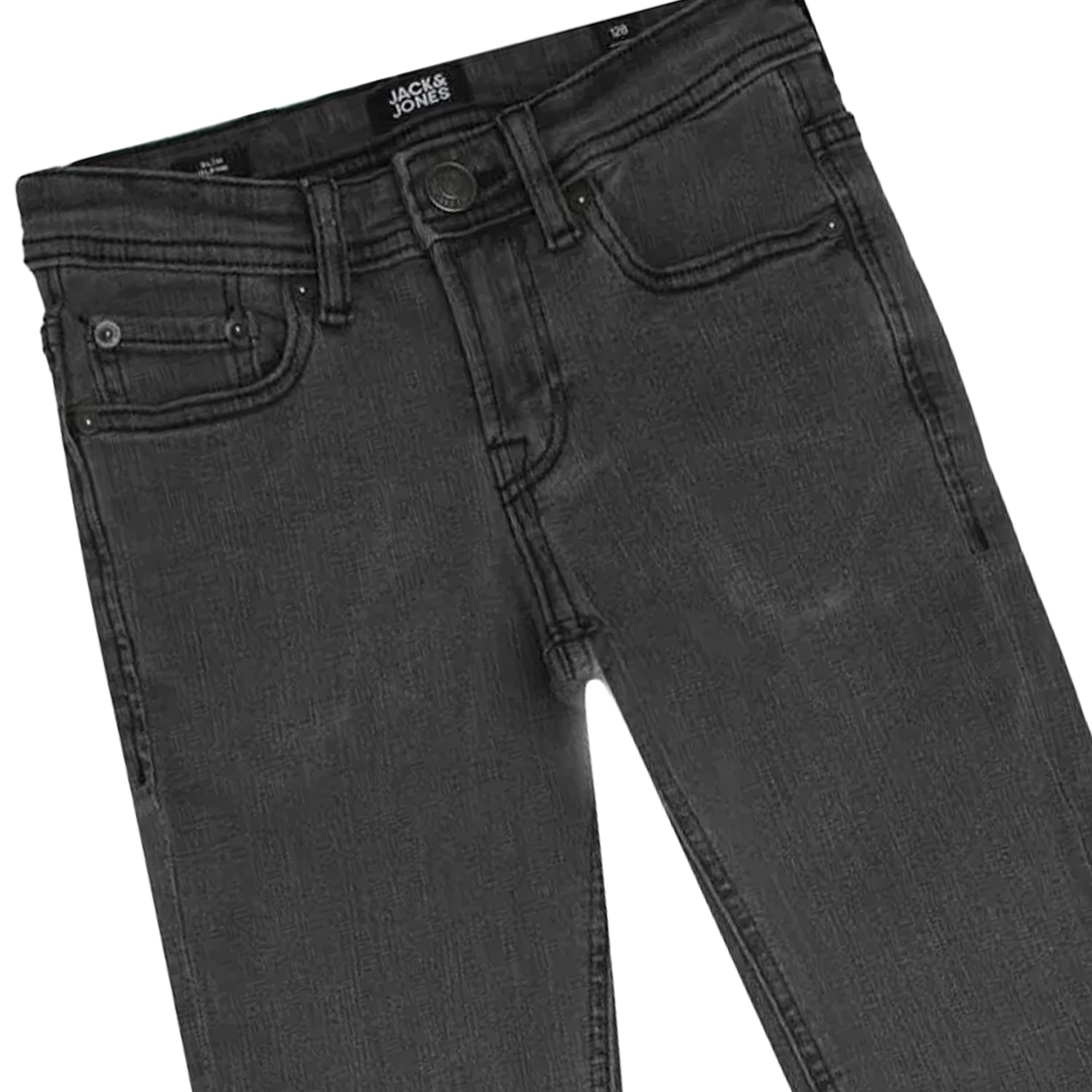 Grey - Side - Jack And Jones Boys Glenn Original Jeans