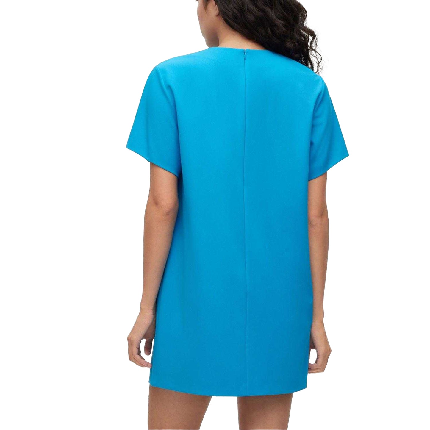 Blue - Back - Hugo Womens-Ladies Kulianna Dress