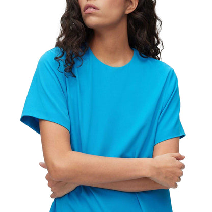 Blue - Side - Hugo Womens-Ladies Kulianna Dress