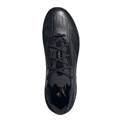 Black - Side - Adidas Childrens-Kids F50 Pro Firm Ground Football Boots