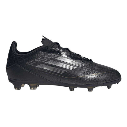 Black - Front - Adidas Childrens-Kids F50 Pro Firm Ground Football Boots