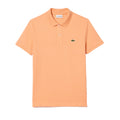 Orange - Front - Lacoste Unisex Adult L.12.12 Pique Slim Polo Shirt
