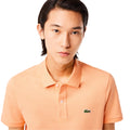 Orange - Side - Lacoste Unisex Adult L.12.12 Pique Slim Polo Shirt