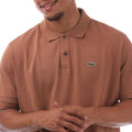 Brown - Side - Lacoste Unisex Adult L.12.12 Pique Slim Polo Shirt