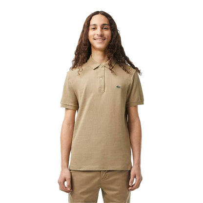 Beige - Lifestyle - Lacoste Unisex Adult L.12.12 Pique Slim Polo Shirt
