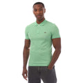 Green - Front - Lacoste Unisex Adult L.12.12 Pique Slim Polo Shirt
